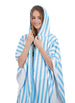 Banana Boat Terry Ruana with Hood - French Stripes