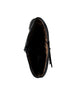 bebe Girl's Tall Boot with Strapping and Logo Heart Rivet
