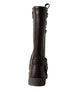 bebe Girl's Knee High Rider Boots with Back Charm Details