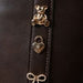 bebe Girl's Knee High Rider Boots with Back Charm Details