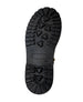 bebe Girl's Black Boot with Beaded Bracelet and Heart Rivet