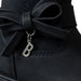 bebe Girl's Toddler Double Bow Charm Toddler Boot