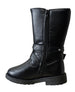 bebe Toddler Girls Rider Boot with Heart Detail and Rhinestones