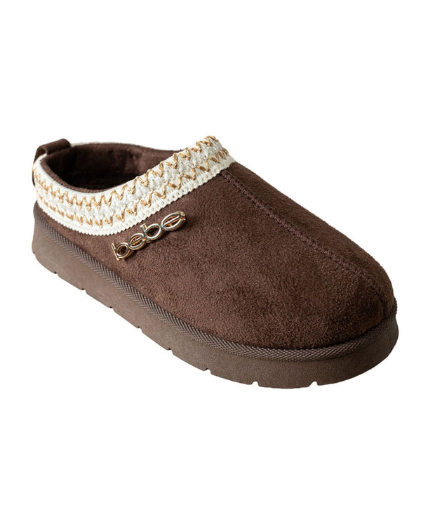 bebe Girls Chatz Clog with Decorative Collar