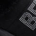 bebe Girls' Winter Slide Slippers with Faux Fur Lining and Rhinestone Bebe Logo