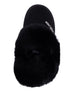 bebe Girls' Cozy Boot Slippers with Faux Fur Trim and Rhinestone Logo