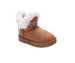 bebe Girls' Boots – Fuzzy Winter Boots for Girls with Faux Fur and Bow,&nbsp;Cozy Winter Boots for Little Kid/Big Kid