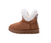bebe Girls' Boots – Fuzzy Winter Boots for Girls with Faux Fur and Bow,&nbsp;Cozy Winter Boots for Little Kid/Big Kid
