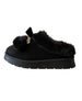 bebe Girl's Cozy Faux Fur Boot Slide with Pom Bow