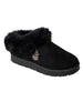 bebe Girl's Cozy Faux Fur Boot Slide Slipper