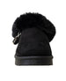 bebe Girl's Cozy Faux Fur Boot Slide Slipper