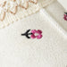 bebe Girl's Floral Embroidery Cozy Clog Slipper