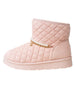 bebe Girl's Quilted Cozy Boots with Memory Foam Insoles