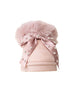 bebe Girl's Cozy Clog with Pearl Bow Slipper