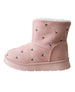 bebe Girl's Floral Embroidery Cozy Boot