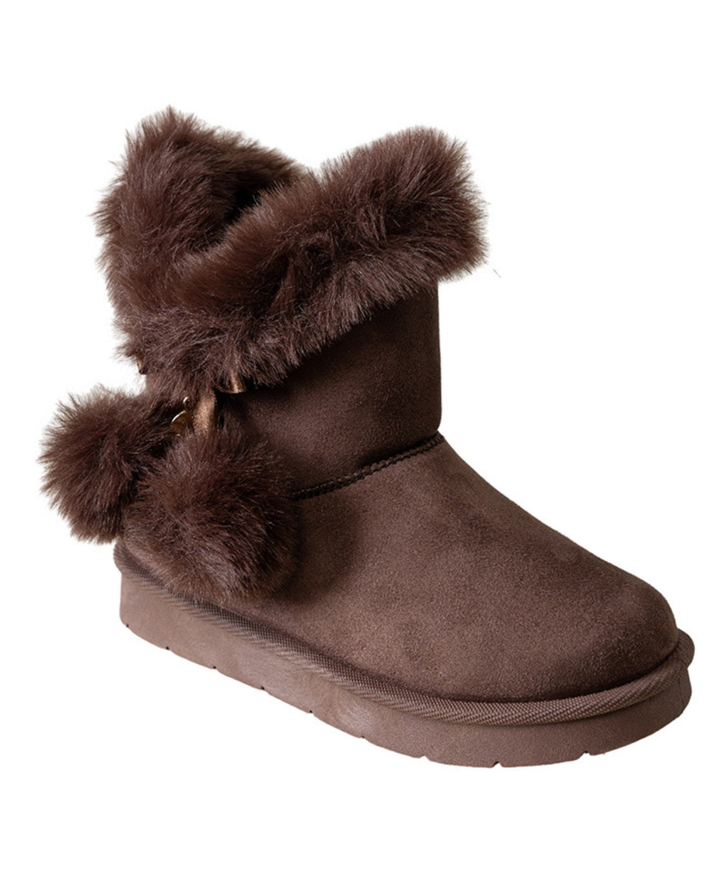 bebe Girl's Cozy Boots with Memory Foam Insoles