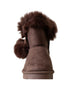 bebe Girl's Cozy Boots with Memory Foam Insoles