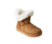 bebe Girls Cozy Boot With Fur Trim