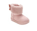 bebe Toddler Girl's Boots – Cozy Boots for Toddlers with Faux Fur Cuff and Butterfly Accent