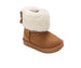 bebe Toddler Girl's Boots – Cozy Boots for Toddlers with Faux Fur Cuff and Butterfly Accent