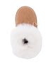 bebe Toddler Girls’ Cozy Winter Slide with Faux Fur Lining and Decorative B Charm