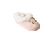 bebe Toddler Girl's Cozy Faux Fur Boot Slide Slipper with Charms