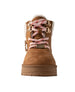 bebe Toddler Girl's Hybrid Boot with Sherpa Collar and Flower Logo Hardware