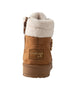 bebe Toddler Girl's Hybrid Boot with Sherpa Collar and Flower Logo Hardware