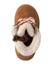 bebe Toddler Girl's Hybrid Boot with Sherpa Collar and Flower Logo Hardware