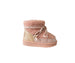 bebe Toddler Girl's Sherpa Hybrid Boot with Hiker Lace and Hanging Charms