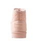 bebe Girls Quilted Cozy Boot with Pearl Chain and Charm
