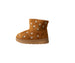 bebe Toddler Girl's Floral Embroidery Cozy Boot