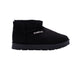 bebe Women's Winter Ankle Boots – Cozy Faux Fur Lined Slip-On Booties, Warm Suede-Style Winter Boots
