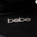 bebe Women's Winter Boot with Faux Fur Trim and Charm Stones