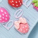 bebe Girls EVA Slide - Lightweight Comfy Slide Sandals with Strawberry Charms