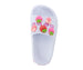 bebe Girls EVA Slide - Lightweight Comfy Slide Sandals with Strawberry Charms