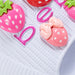 bebe Girls EVA Slide - Lightweight Comfy Slide Sandals with Strawberry Charms