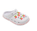 bebe Girl's EVA Lightweight Clogs - Slip - On Comfy Shoes with Fruit Charms