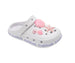 bebe Girl's Lightweight EVA Clogs - Slip - On Comfy Shoes with Sea Life Charms