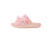 bebe Toddler Girl's EVA Comfy Slides - with Cute Marble Print and Charms