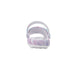 bebe Toddler Girl's EVA Comfy Slides - with Cute Marble Print and Charms