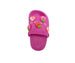 bebe Toddler Girl's Lightweight Platform EVA Slides - Slip - On Comfy with Strawberry Charm Accents
