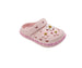 bebe Toddler Girl's Comfort EVA Clogs - Slip - On Comfy Shoes with Flower Charms