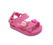 bebe Girl's Toddler EVA Sandals - Lightweight & Slip-On with Character Charms