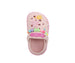 bebe Toddler Girl's Lightweight EVA Clogs - Slip - On Comfy Shoes with Bracelet and Charms