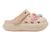 bebe Toddler Girl's Lighweight EVA Clogs - Slip - On Comfy Shoes with Charms