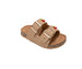 bebe Girl's Sandals - Comfortable, Easy Slide-On with Cherry Charm Detail