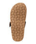 bebe Girl's Western Buckle Footbed Slide Sandal with Charms