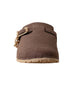 bebe Girl's Faux Sherpa Footbed Clog with Hanging Charms