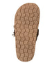 bebe Girl's Faux Sherpa Footbed Clog with Hanging Charms
